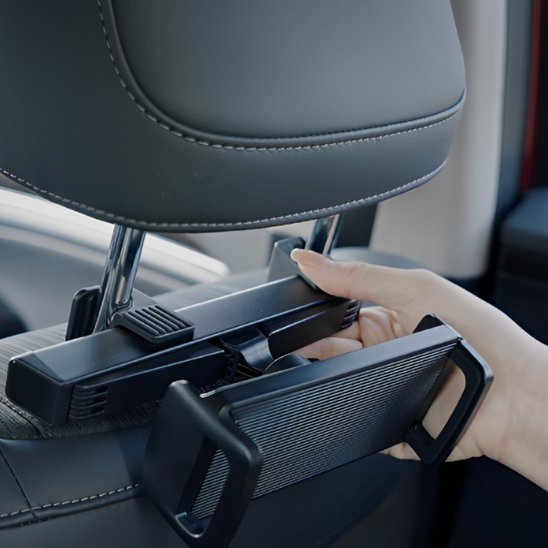 Support tablette voiture AjustSecur installation