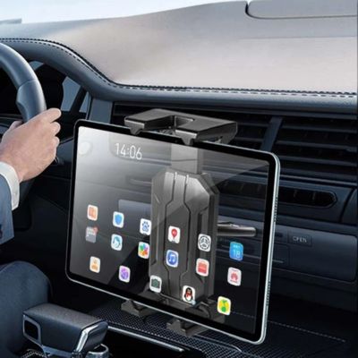 Support tablette voiture FixTabCD dans la fente lecteur cd