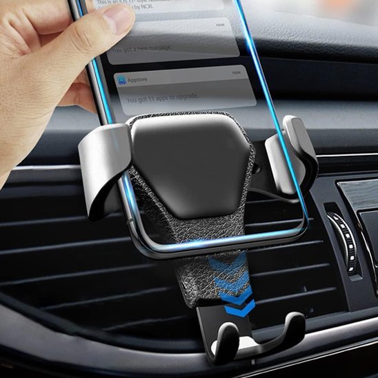 Support téléphone voiture Aero Stable insertion