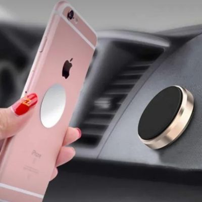 Support téléphone voiture magnétique FixeMag aimant et rondelle