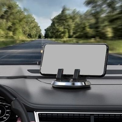 Support téléphone voiture RotaSili gris