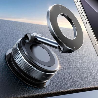 Support téléphone voiture magnétique MagnetAuto noir