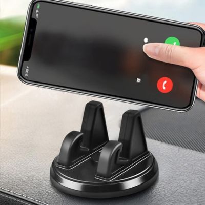 Support téléphone voiture RotaSili noir