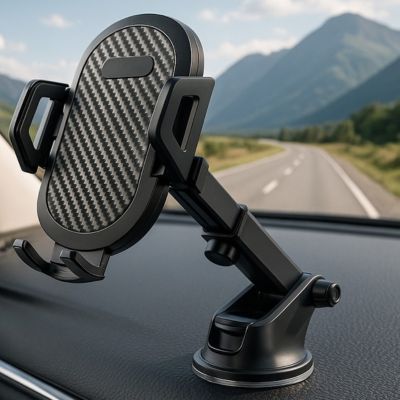 Support téléphone voiture Suptel noir